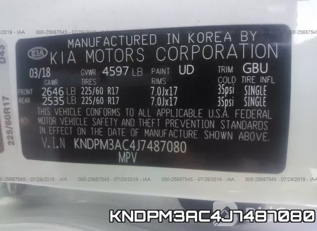 KNDPM3AC4J7487080 фото 10