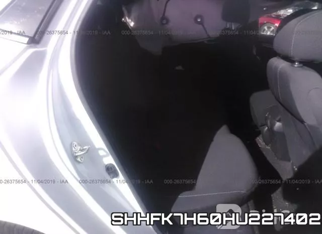 SHHFK7H60HU227402 фото 9