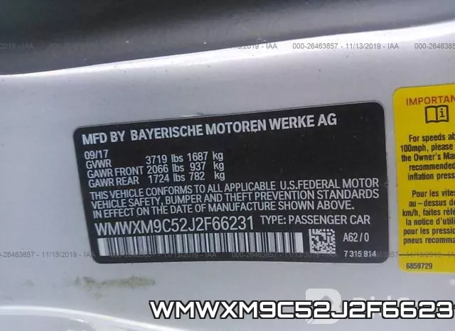 WMWXM9C52J2F66231 фото 10