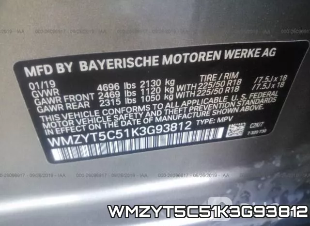 WMZYT5C51K3G93812 фото 10