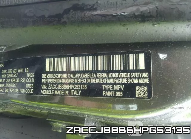 ZACCJBBB6HPG53135 фото 10