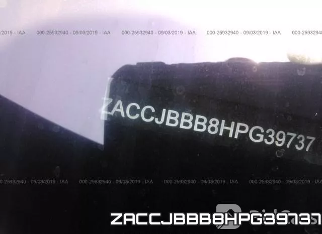 ZACCJBBB8HPG39737 фото 10