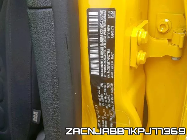 ZACNJABB7KPJ77369 фото 2