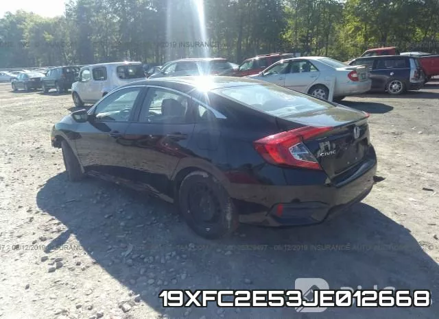 19XFC2E53JE012668 фото 4