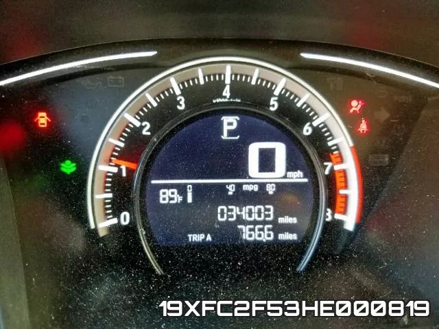 19XFC2F53HE000819 фото 9