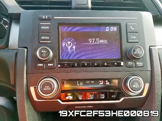 19XFC2F53HE000819 фото 10