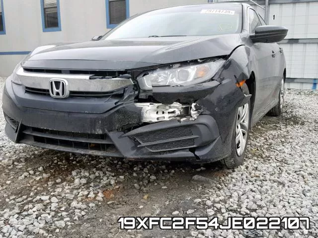 19XFC2F54JE022107 фото 10