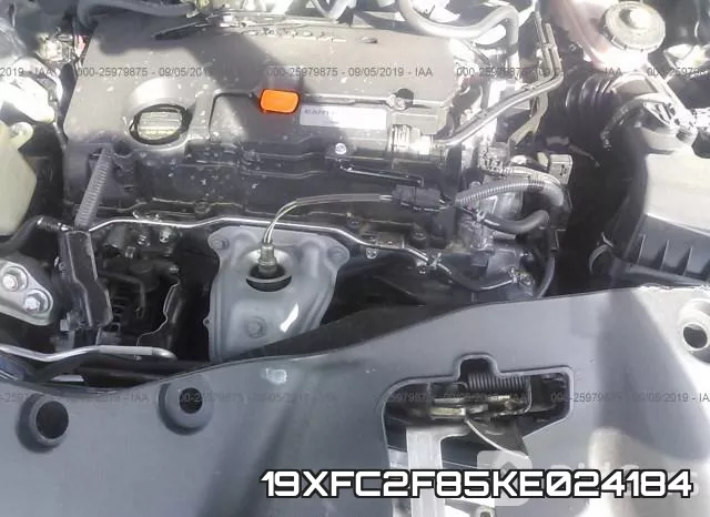 19XFC2F85KE024184 фото 2