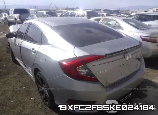 19XFC2F85KE024184 фото 4