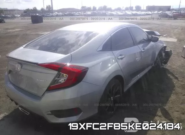 19XFC2F85KE024184 фото 5