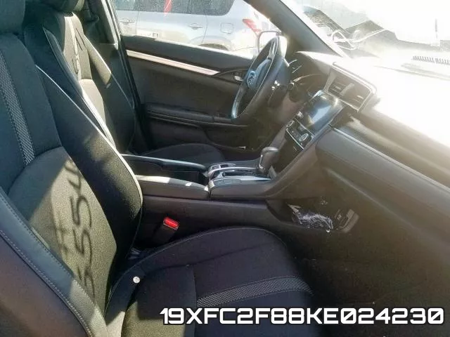 19XFC2F88KE024230 фото 6