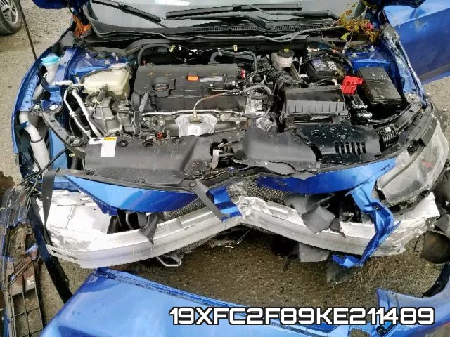 19XFC2F89KE211489 фото 7