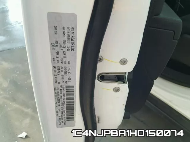 1C4NJPBA1HD150074 фото 2
