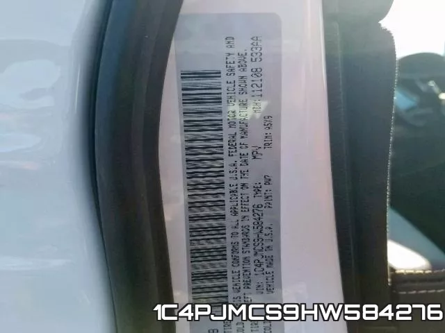 1C4PJMCS9HW584276 фото 2