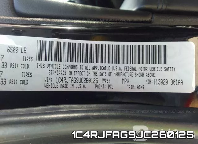 1C4RJFAG9JC260125 фото 10