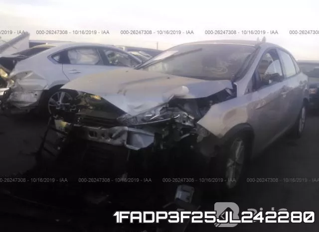 1FADP3F25JL242280 фото 3