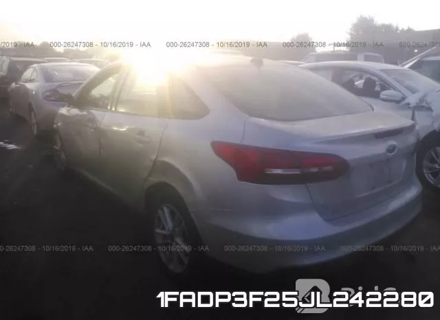 1FADP3F25JL242280 фото 4