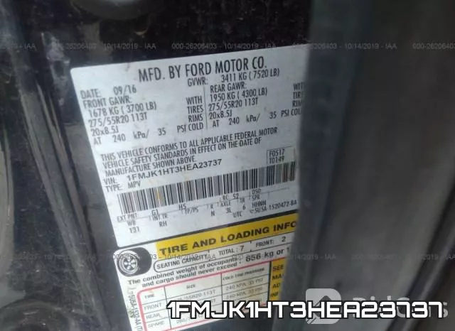 1FMJK1HT3HEA23737 фото 10