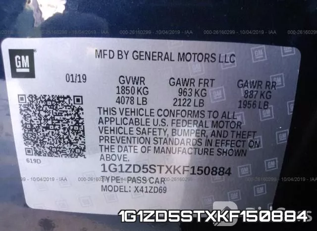 1G1ZD5STXKF150884 фото 10