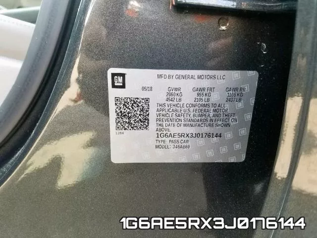 1G6AE5RX3J0176144 фото 2