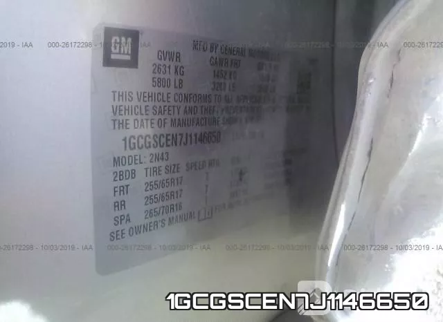 1GCGSCEN7J1146650 фото 10