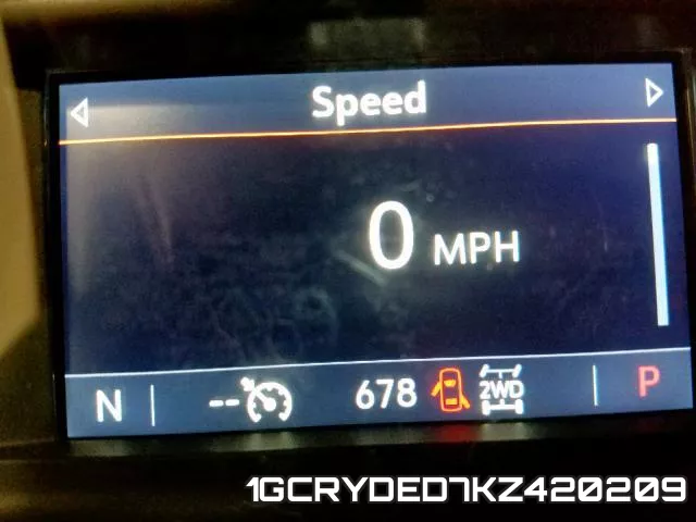 1GCRYDED7KZ420209 фото 9