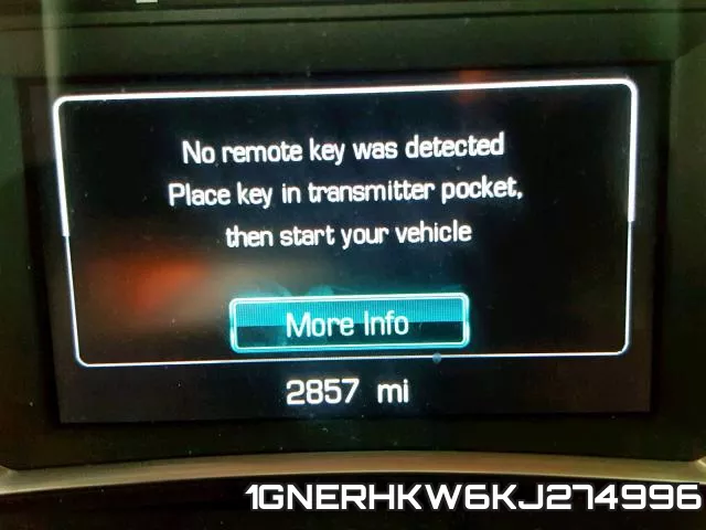 1GNERHKW6KJ274996 фото 9