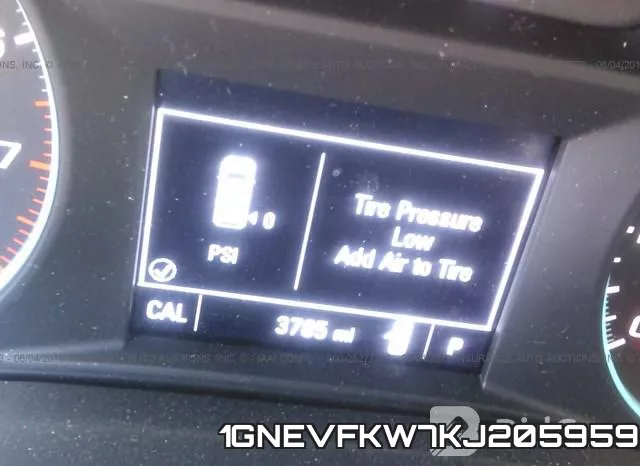 1GNEVFKW7KJ205959 фото 8