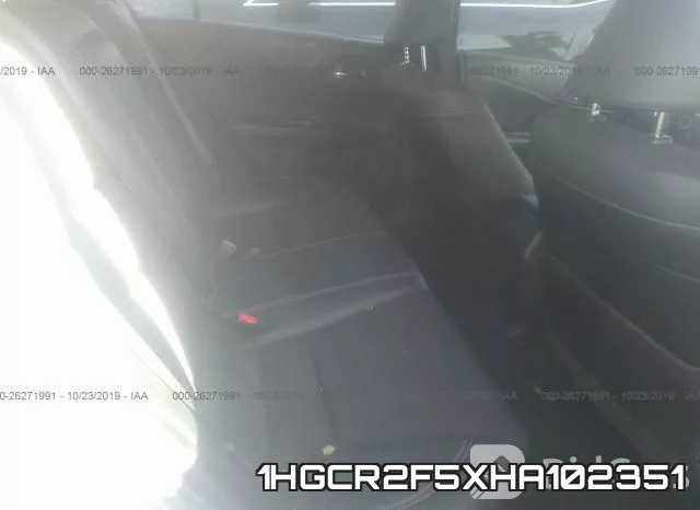 1HGCR2F5XHA102351 фото 9