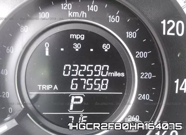 1HGCR2F80HA164075 фото 6