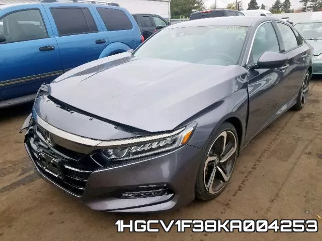 1HGCV1F38KA004253 фото 3