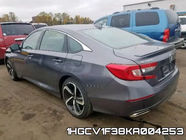 1HGCV1F38KA004253 фото 4