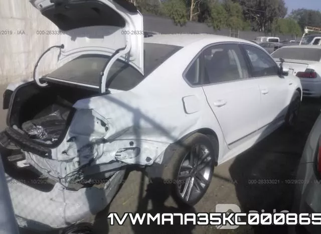 1VWMA7A35KC000865 фото 5