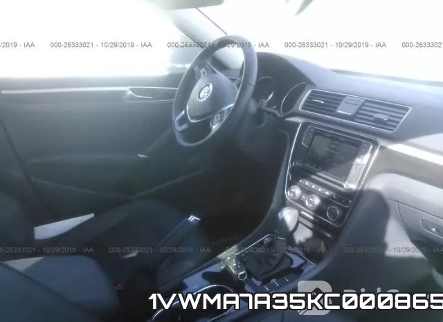 1VWMA7A35KC000865 фото 6