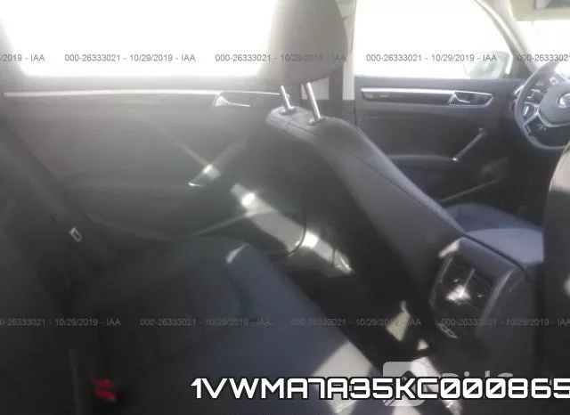 1VWMA7A35KC000865 фото 9