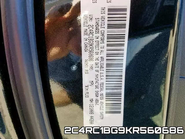 2C4RC1BG9KR560686 фото 2