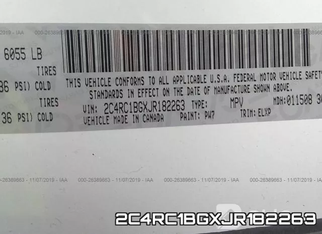 2C4RC1BGXJR182263 фото 10