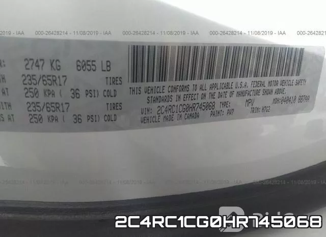 2C4RC1CG0HR745068 фото 10