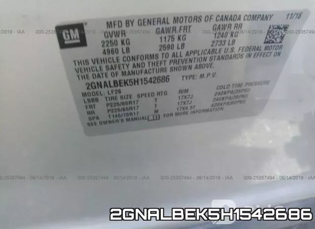 2GNALBEK5H1542686 фото 10