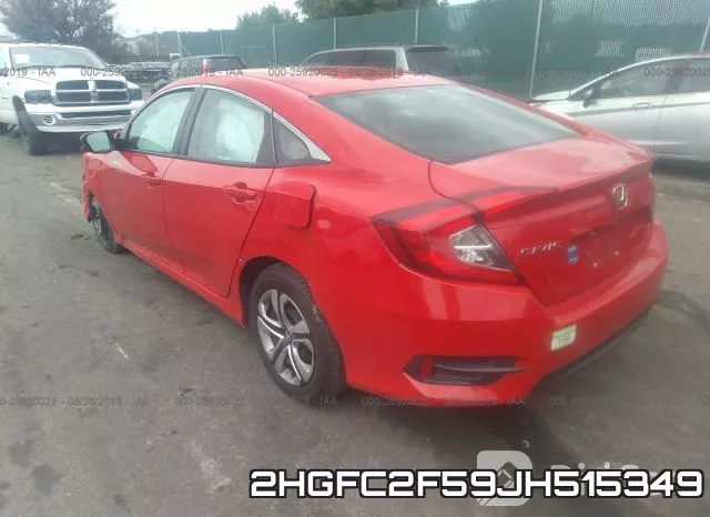 2HGFC2F59JH515349 фото 4