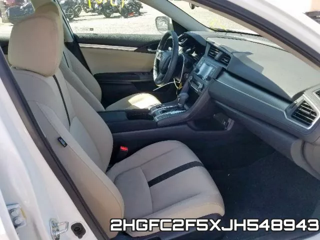 2HGFC2F5XJH548943 фото 6