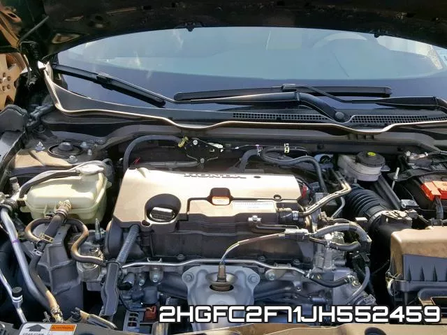2HGFC2F71JH552459 фото 8