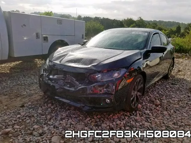 2HGFC2F83KH508084 фото 3
