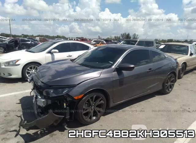 2HGFC4B82KH305513 фото 3