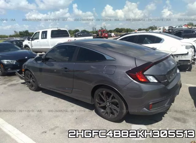 2HGFC4B82KH305513 фото 4