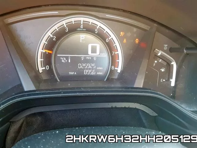 2HKRW6H32HH205129 фото 9