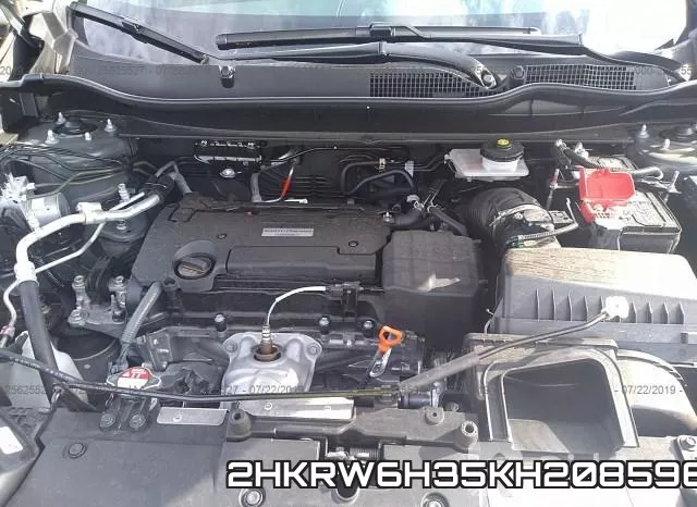 2HKRW6H35KH208596 фото 2