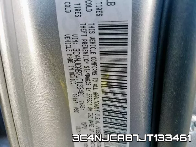 3C4NJCAB7JT133461 фото 2
