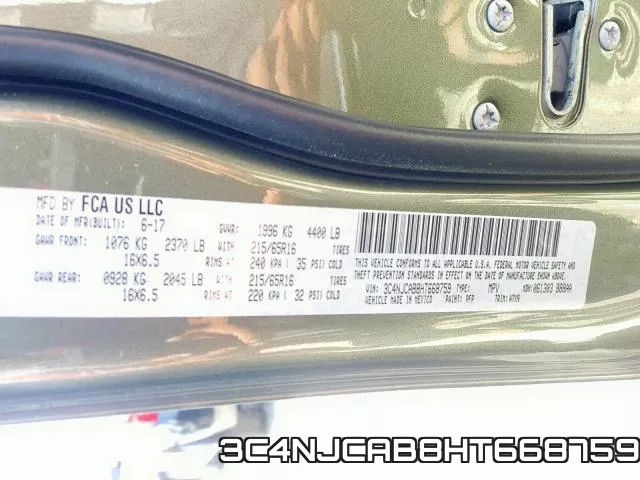 3C4NJCAB8HT668759 фото 2