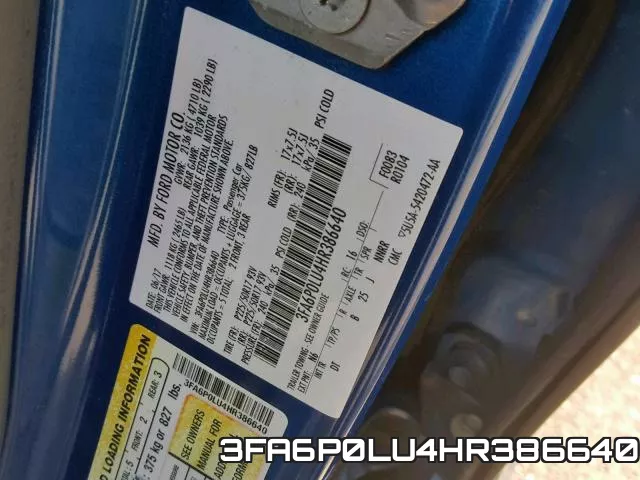 3FA6P0LU4HR386640 фото 2